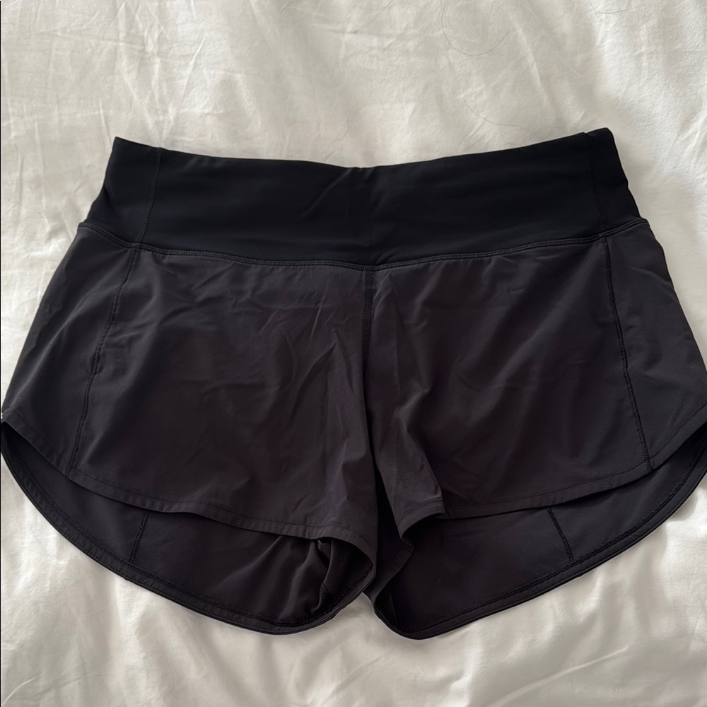Lululemon Women's Black Athletic Shorts